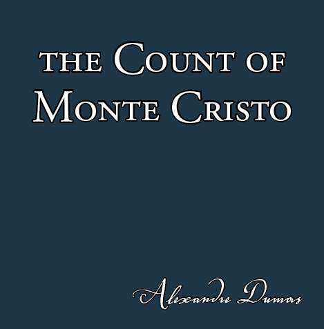 cover art for book design blog post: Count of Monte Cristo, example 2